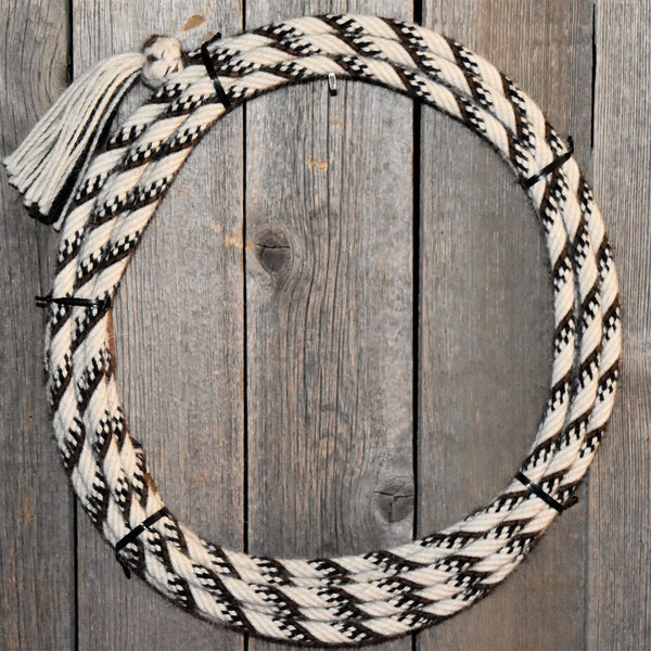 # 102a 3/8 "Mecate * Descendre * Alpaga * 6 Brins