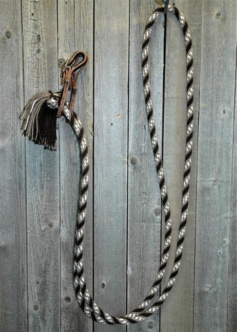 # 10 Loop Riendas - Patrón - 6 hebras Slobber Straps