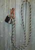 # 10a Loop Reins - Motif - 6 brins Slobber Straps