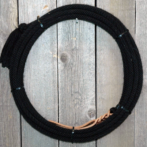 #15 black 3/8" Mecate*Get Down * Alpaca *  6 Strand