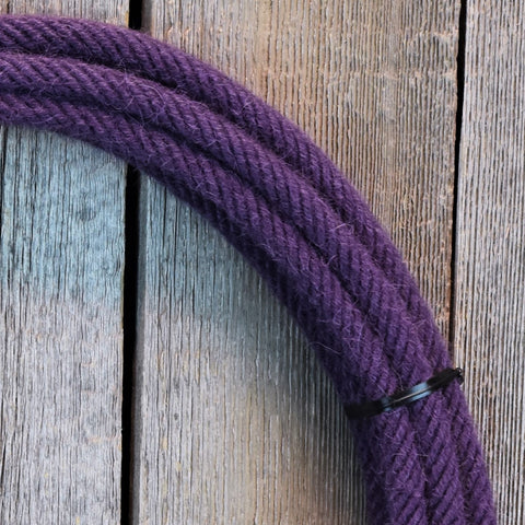 # 15 Violet 3/8 "Mecate * Descendre * Alpaga * 6 Brins