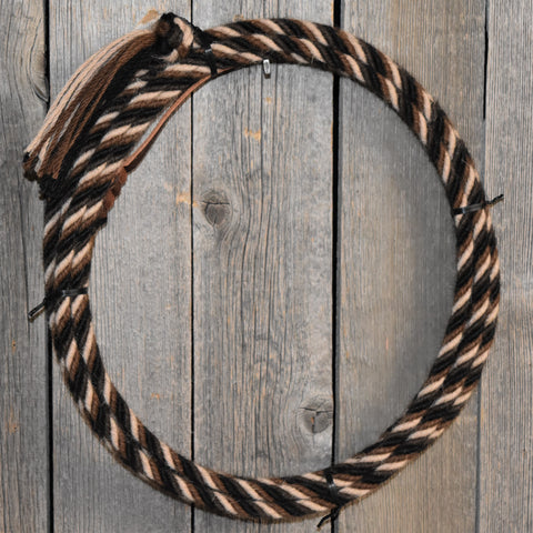 # 22 3/8 "Mecate * Runter * Alpaka * 4 Strand