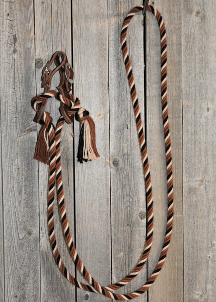 # 24bb Alpaca * Loop * Roping * Trail Reins - 4 Strand