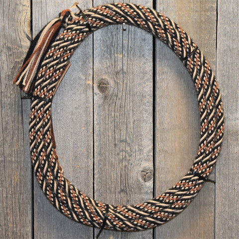 #24fff 3/8" Mecate*Get Down * Alpaca *  6 Strand