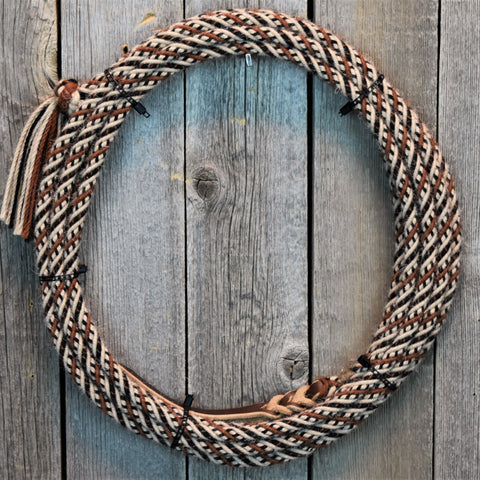 #24ffff 3/8" Mecate*Get Down * Alpaca *  6 Strand
