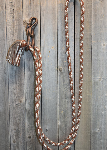 #50 Alpaca * Loop * Roping * Trail Reins - 4 Strand