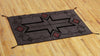 Alfombra tejida a mano - Serie negra