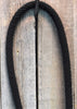# 15 Black Loop Riendas - Patrón - Correas de baba de 6 hilos