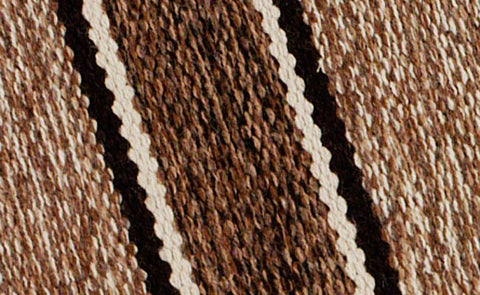 Tapis tissé à la main - Tweed rayé