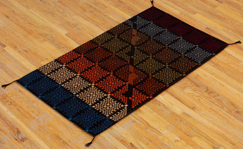 Handwoven Rug - Disconnected
