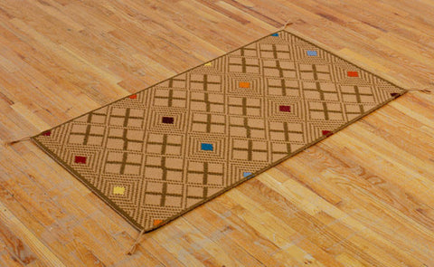 Alfombra tejida a mano - Serie Coca