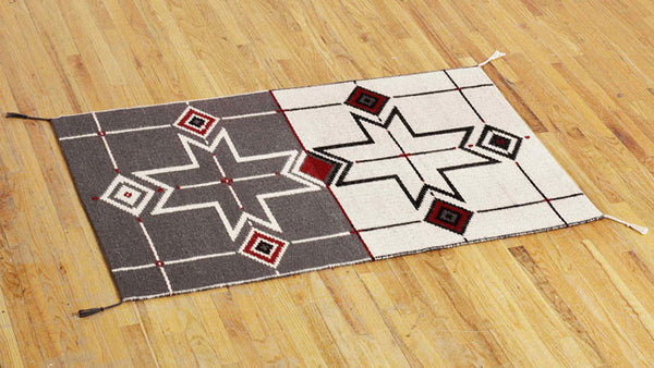 Tapis tissé à la main - Série noire