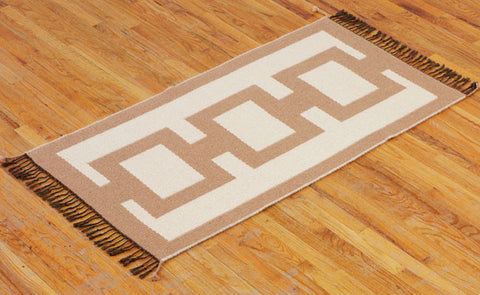 Tapis tissé à la main - Sablier