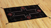 Alfombra tejida a mano - Serie negra