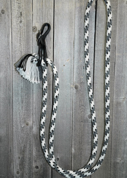 # 14 Loop Reins - Motif - 6 brins Slobber Straps