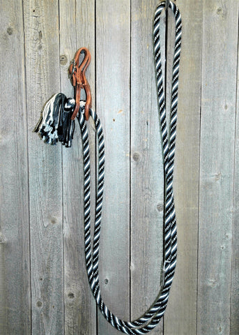 #18f Loop Reins - Pattern - 6 Strand Slobber Straps