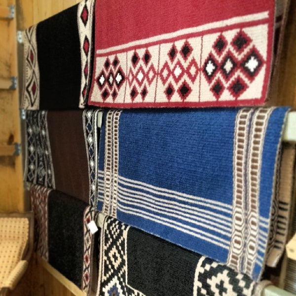 Hand Woven Saddle Blankets by T3